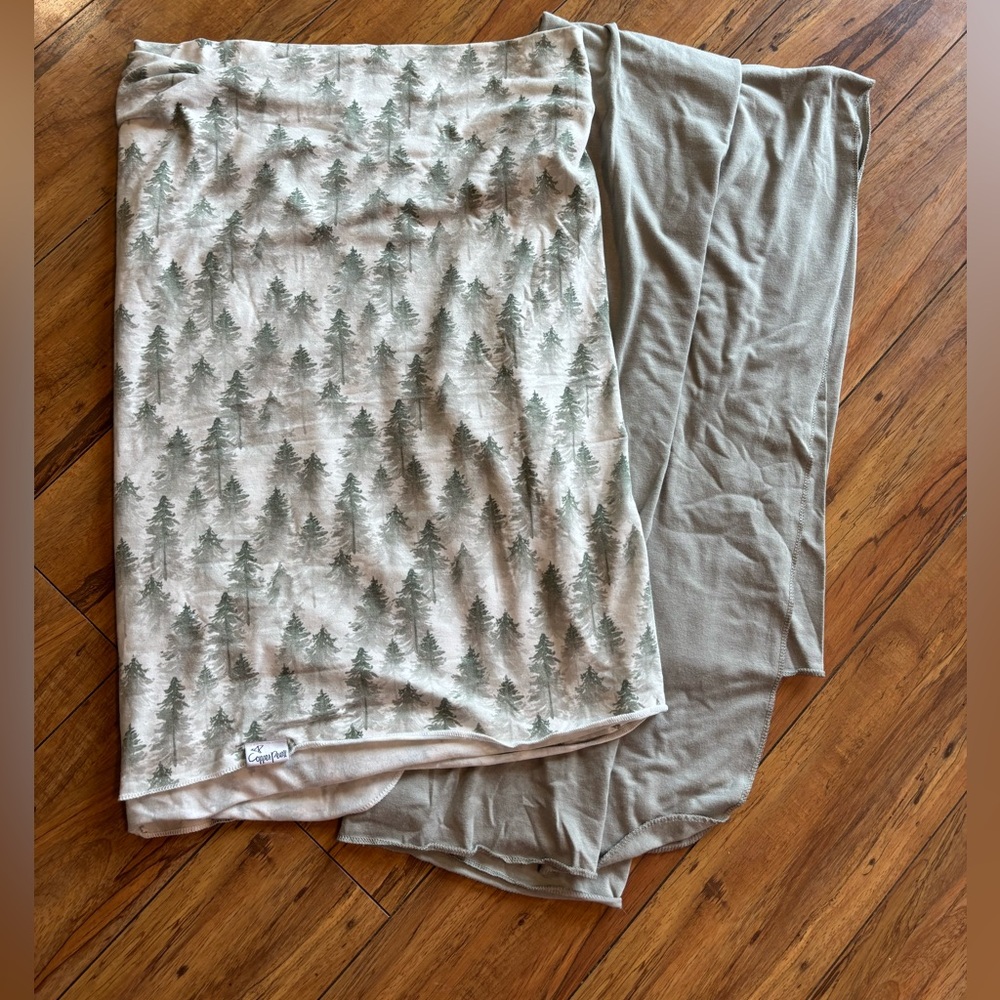 Copper Pearl Swaddle Blankets